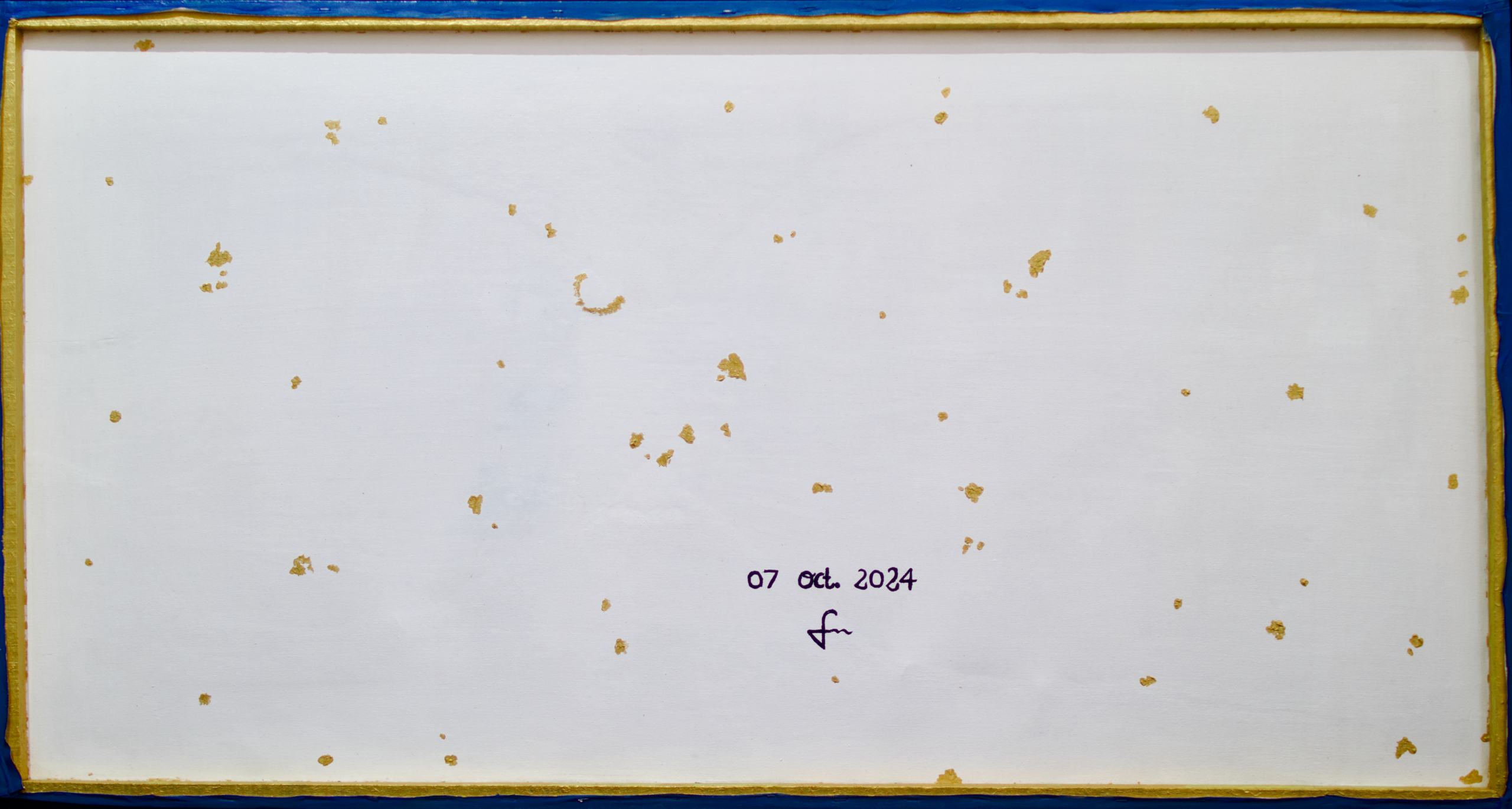 Back of BBL artwork painting Madame F E R I M A